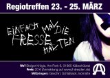 Flyer für Jesusfreaks-Wochenende